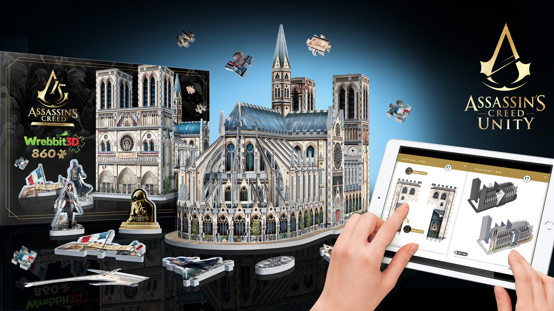 Assassin’s Creed Unity Brought to Life in 3D