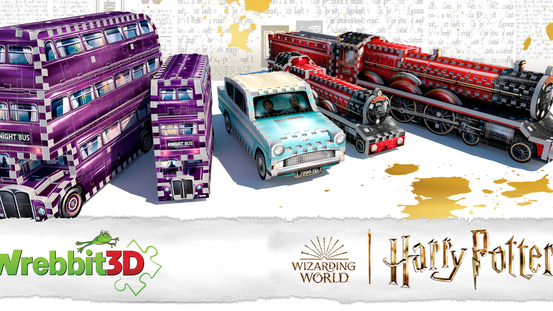 Journey into the Wizarding World with Harry Potter Vehicle Series