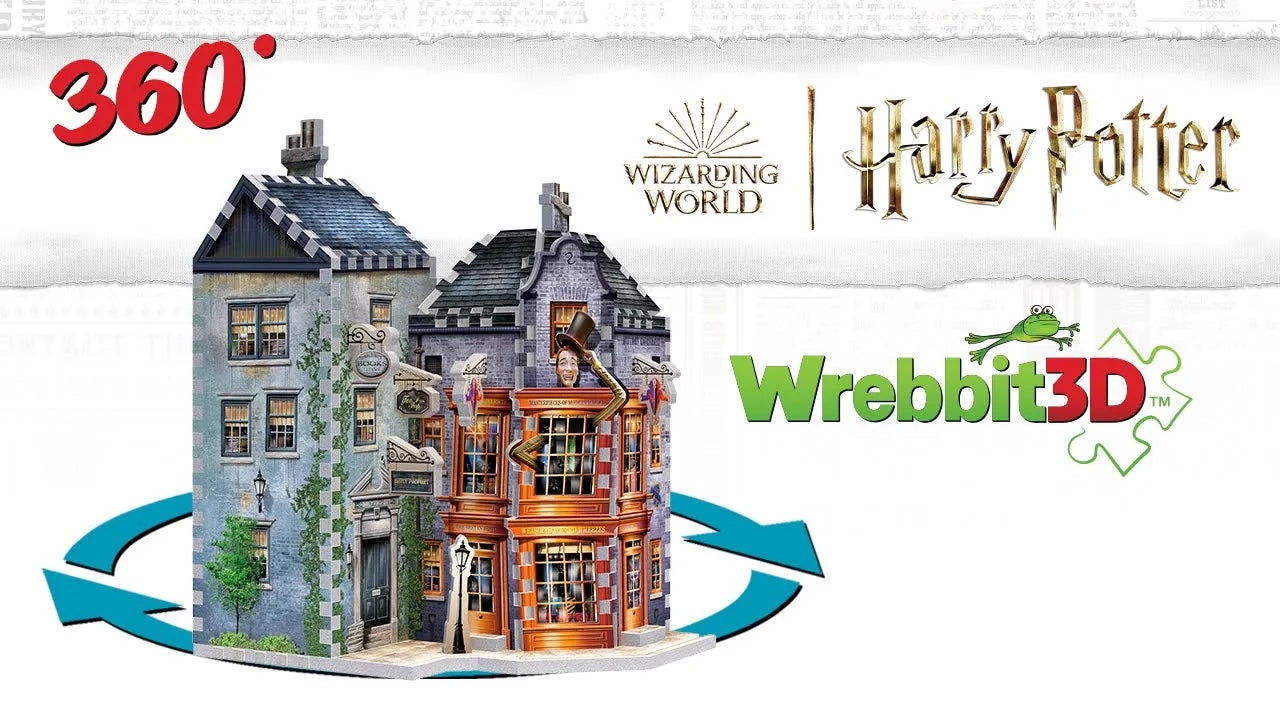 Weasleys' Wizard Wheezes and Daily Prophet – Wrebbit3D Puzzles