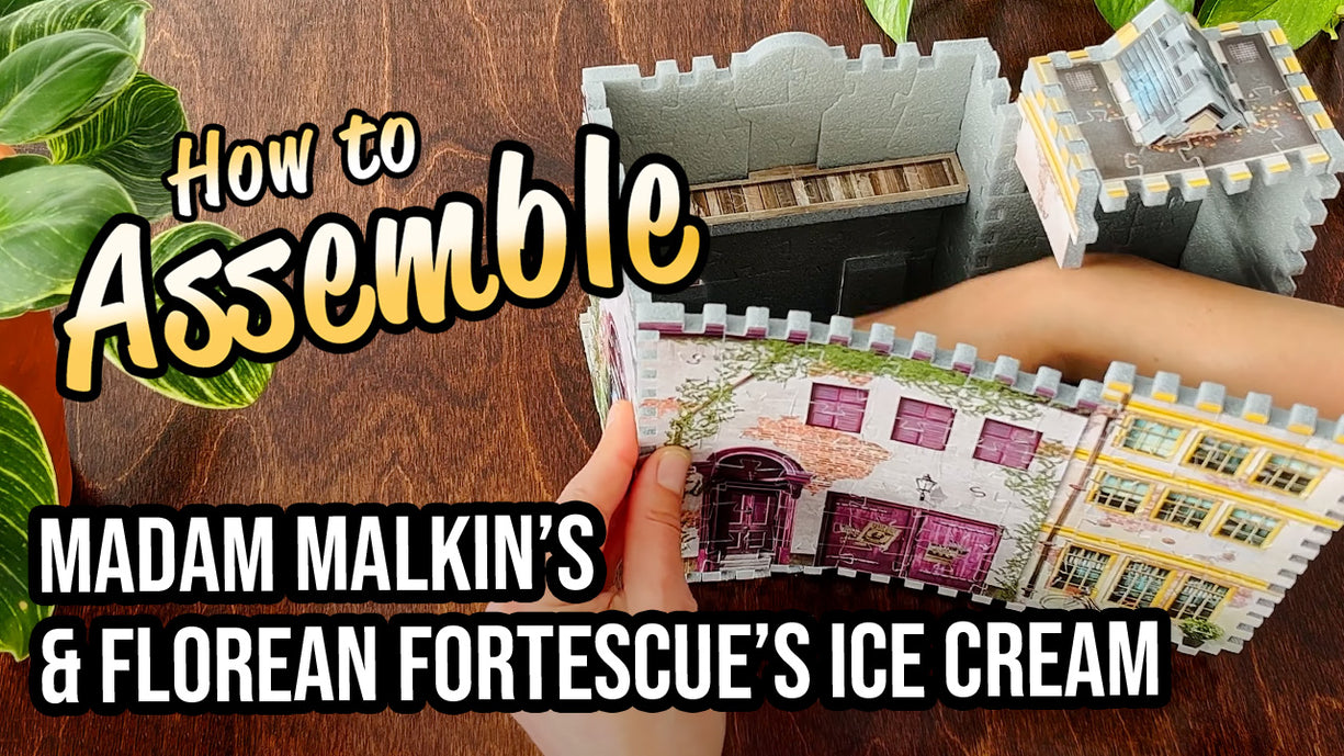 Madam Malkin's and Florean Fortescue's Ice Cream Wrebbit3D Puzzles