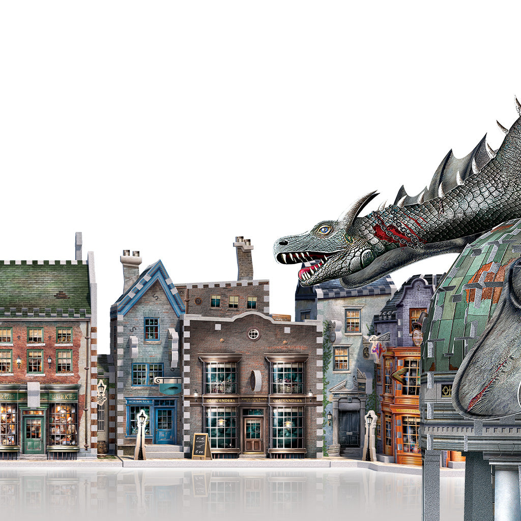 Wrebbits cheapest 3d puzzle harry potter diagon alley set