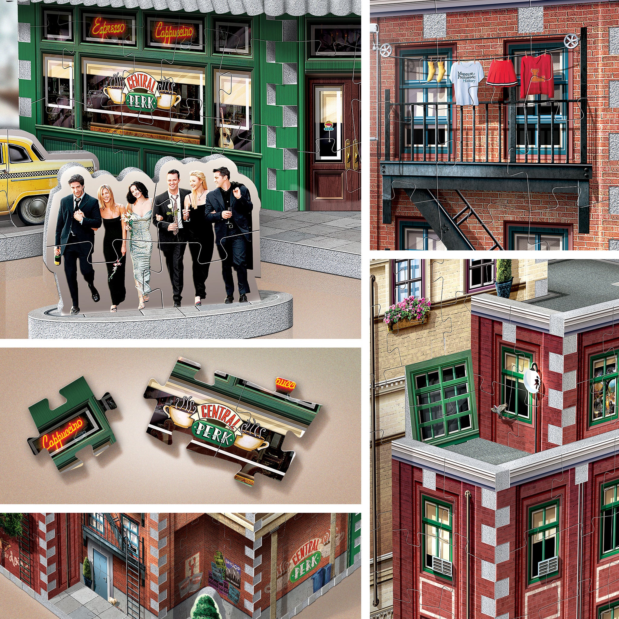 Friends Central Perk 3D Puzzle Details