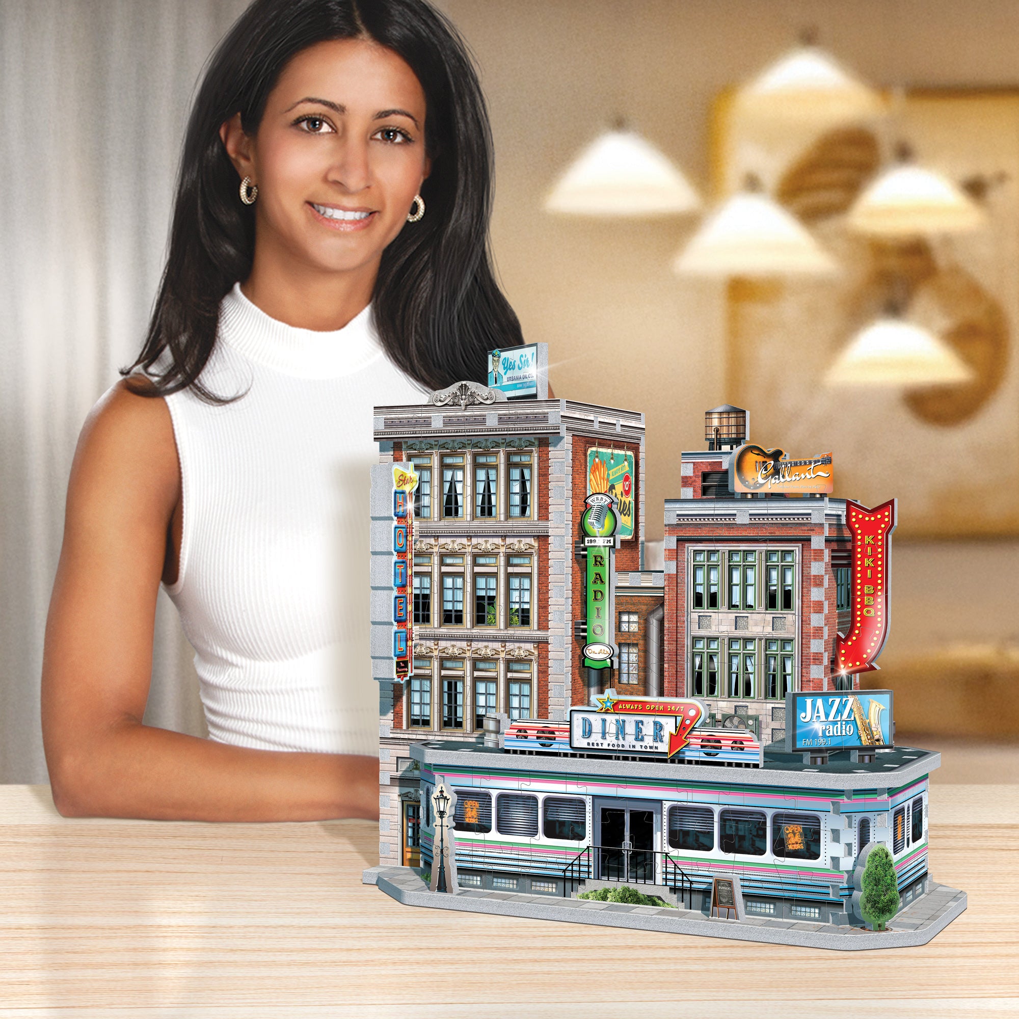 1950s Diner – Wrebbit3D Puzzles