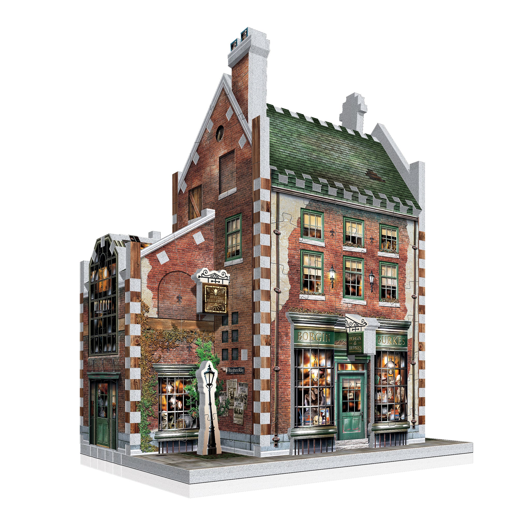 Borgin and Burkes 3D Puzzle left side view