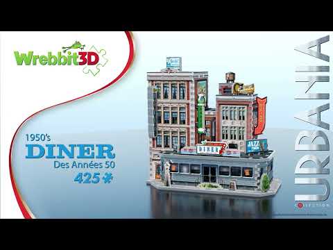1950s Diner – Wrebbit3D Puzzles