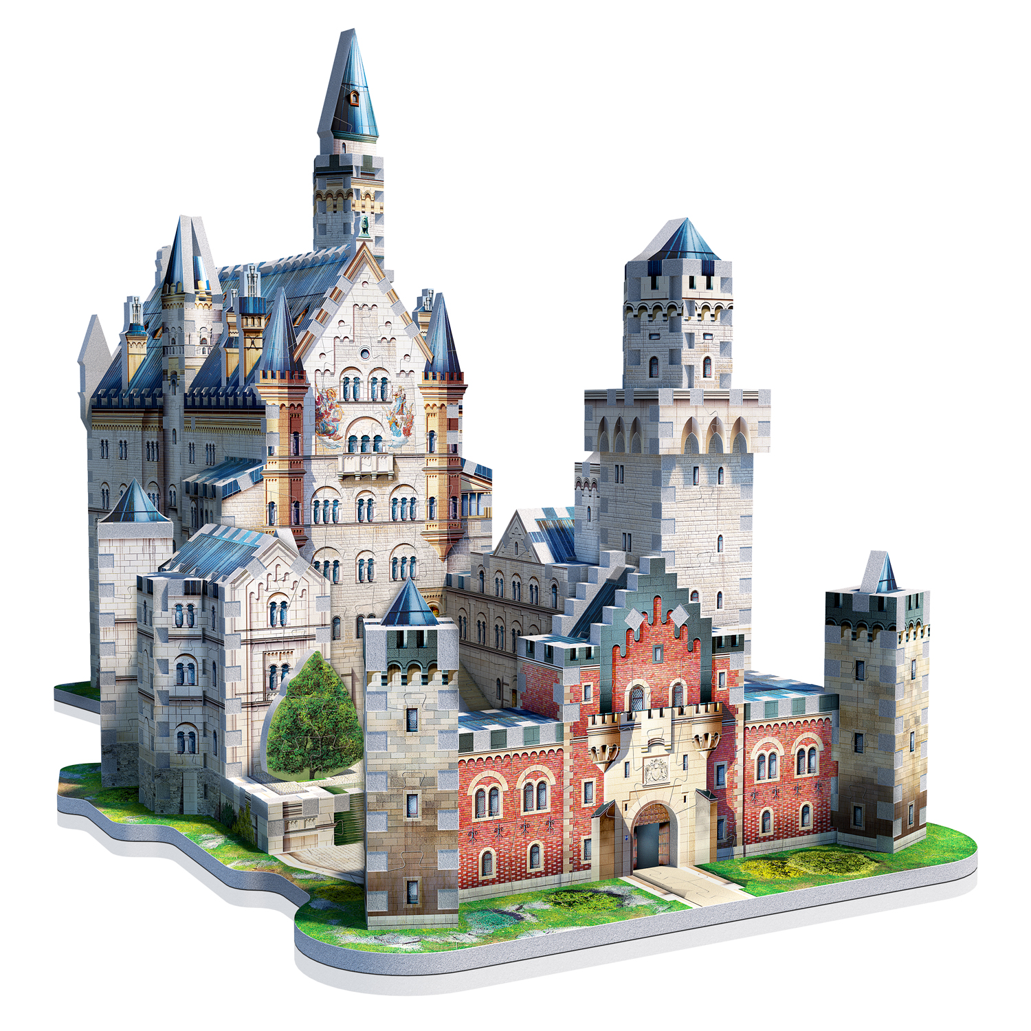 solo Bij zonsopgang werkloosheid Neuschwanstein | Castles | Wrebbit 3D Puzzle