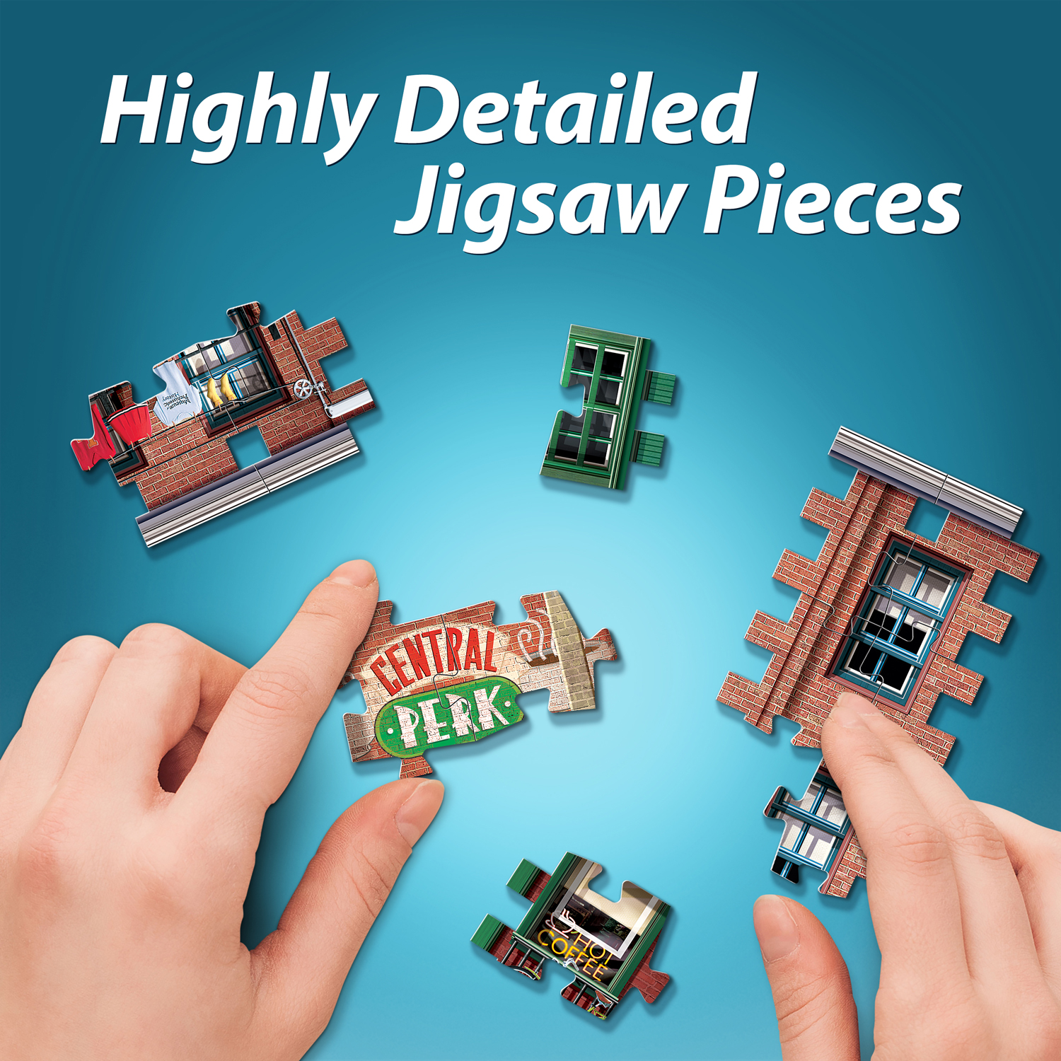 FRIENDS TV Series Jigsaw Puzzle Set of 2 300 Pieces New
