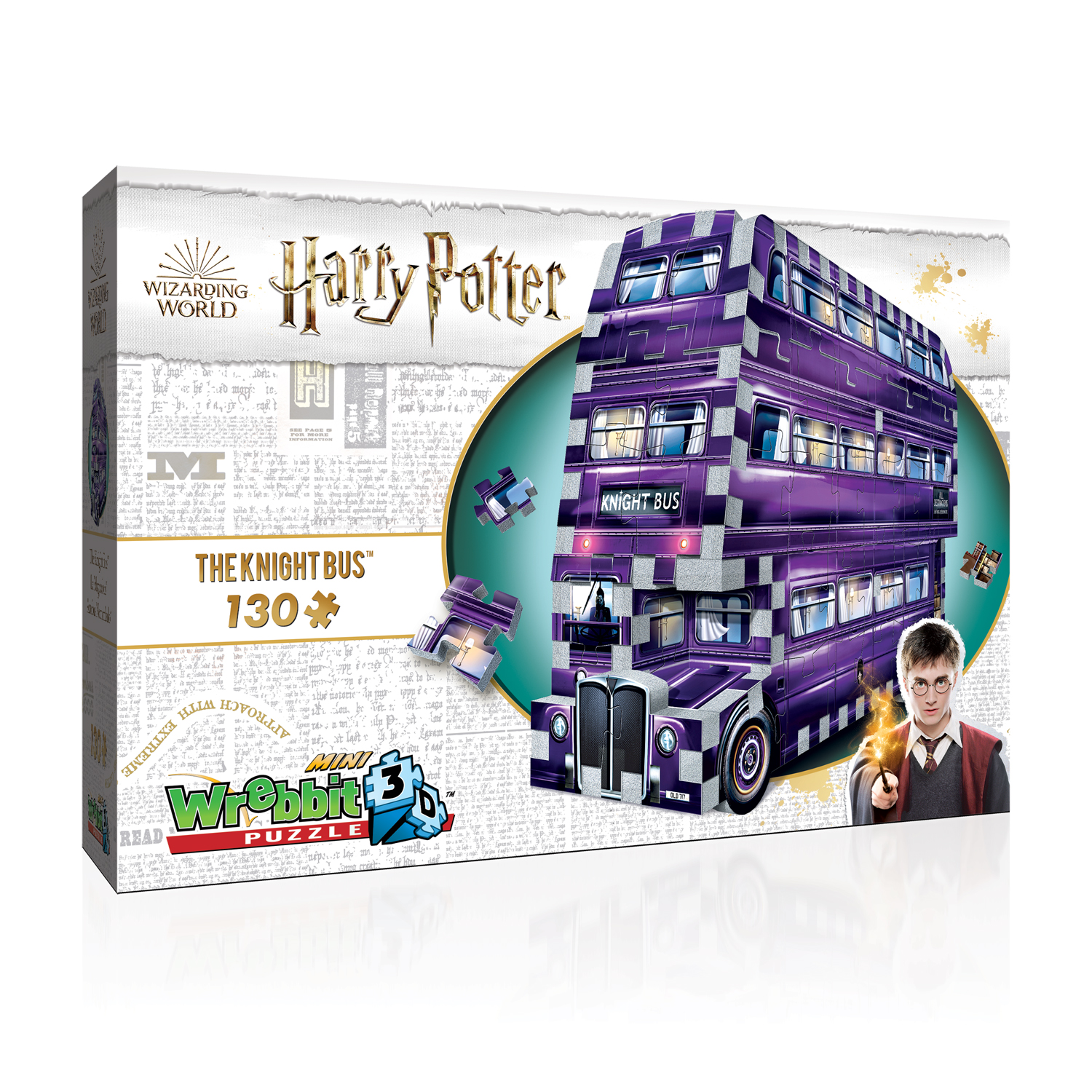 Whirlpool ten tweede Trouwens The Knight Bus – Mini | Harry Potter | Wrebbit 3D Puzzle