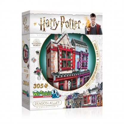 Harry Potter 3D Puzzle Tre Manici di Scopa (Hogsmeade) – poptoys.it