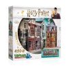  Wrebbit3D Harry Potter Diagon Alley 3D Puzzle for Teens and  Adults, 450 Real Jigsaw Puzzle Pieces