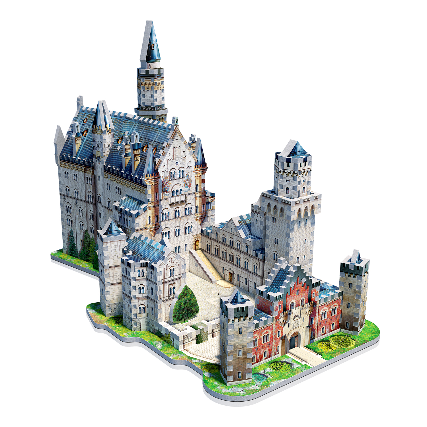 Doorbraak Bel terug Haas Neuschwanstein | Castles | Wrebbit 3D Puzzle