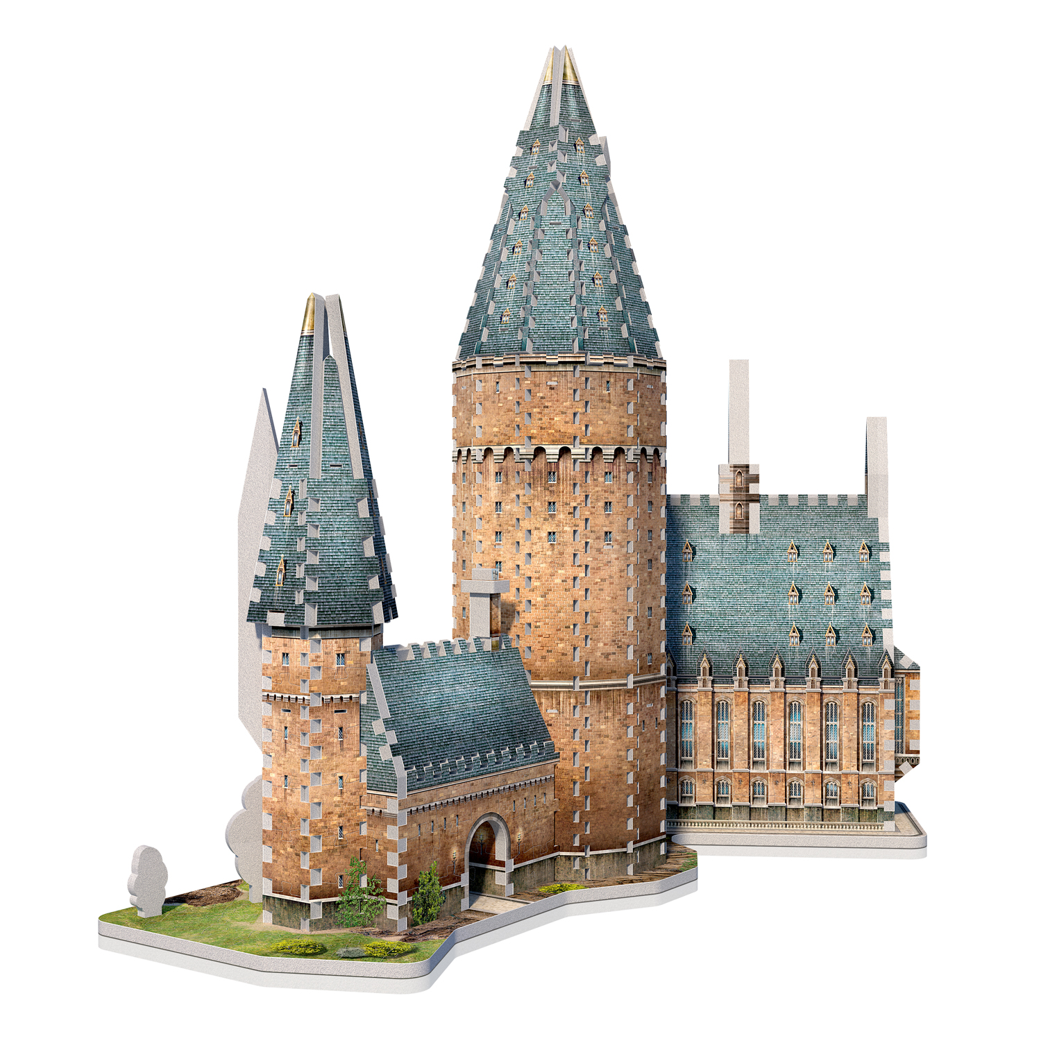 Hogwarts - Clock tower - puzzle 3D Wrebbit