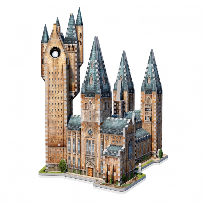 Puzzle 3D 1080 pièces : Coffret complet Harry Potter : Château de Poudlard,  Grande Salle et Tour d'A