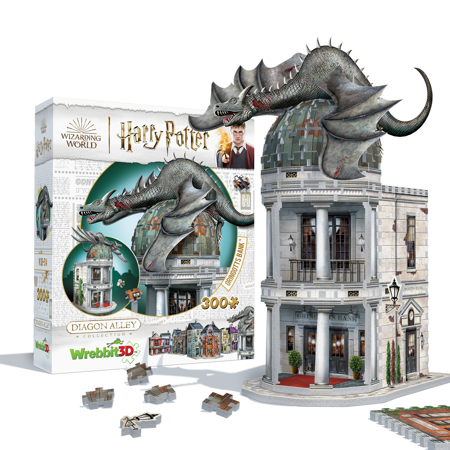 Nouveaux puzzles 3D Harry Potter par Wrebbit ! — La Gazette du Sorcier