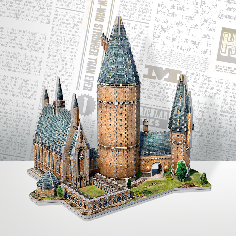 Nouveaux puzzles 3D Harry Potter par Wrebbit ! — La Gazette du Sorcier